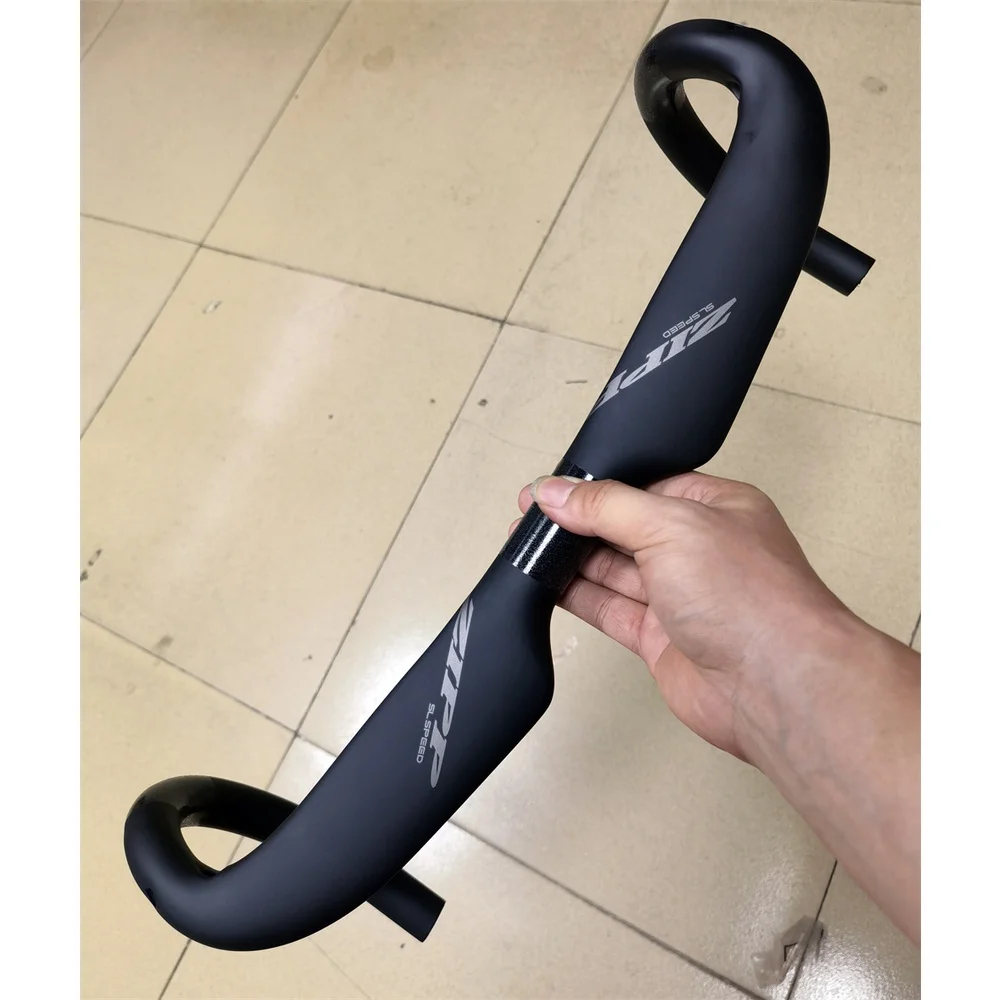 ZIPP Carbonfaser-Drop-Aero-Lenker gebogen 380/400/420/440-31,8 mm Superleichter Rennradlenker Fahrradteile – Detail 3