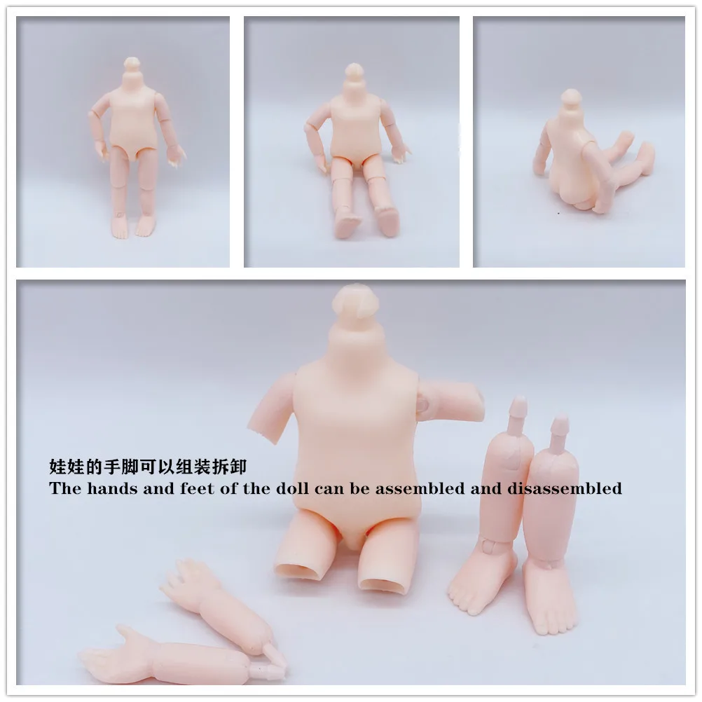 30CM/19CM/13CM Puppe Körper Spielzeug Für Mädchen Mini Puppe Zubehör 30cm Für BJD 11,5 Zoll Puppen Multi Motion Joint Puppe Körper DIY Geschenk
