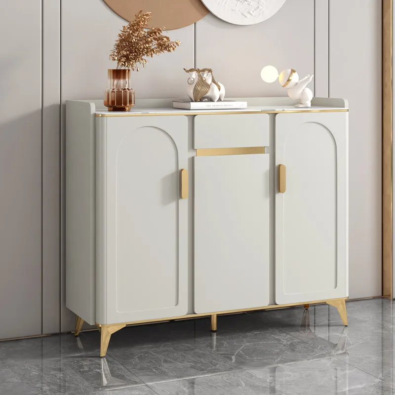 popular entrance shoe cabinet Light luxury home simple storage shoe cabinet integrated rangement chaussures Organizer furniture