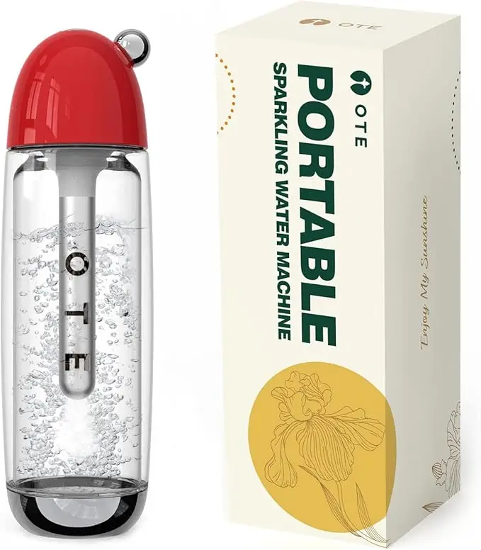 

Portable Water Sparkling Maker Machine Soda Water Maker for DIY Drink Home Dispenser