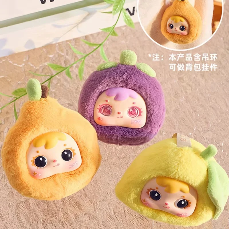 Samuel Enough Tempting Mysterious Vinyl Plush Blind Box Series Eyes Can Move Design Doll Pendant Keychain Decor Surprise Gifts
