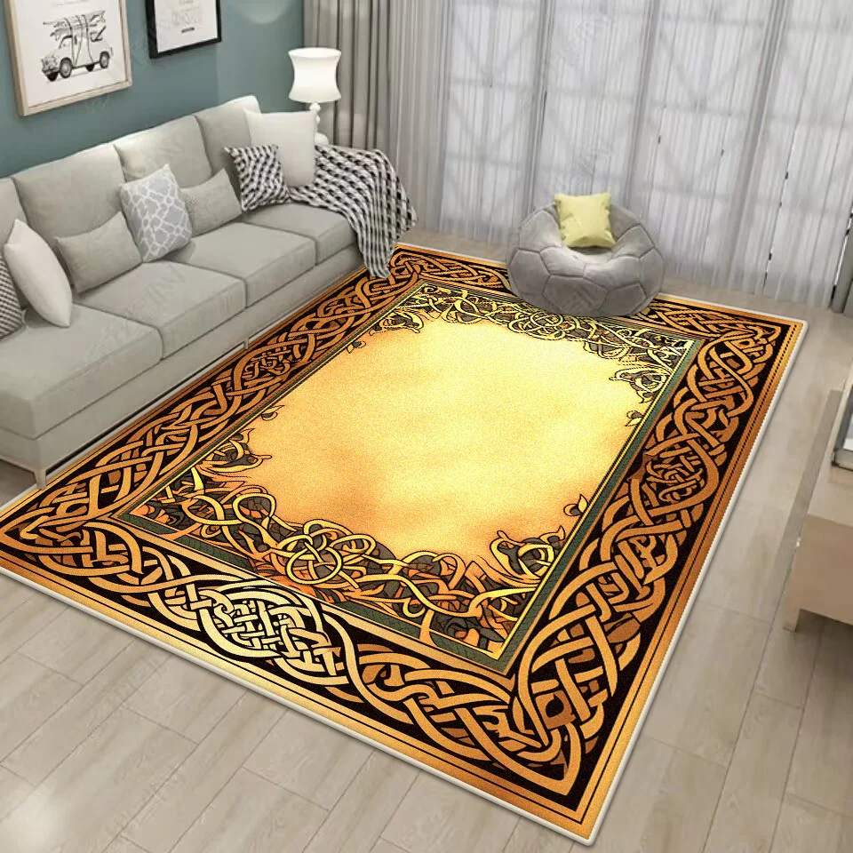 

Роскошный золотой CARPET FOR LIVE ROOM Моющиеся украшения для дома Роскошные современные коврики для большой комнаты Нескользящий коврик для гостиной Коврик для журнальных столиков