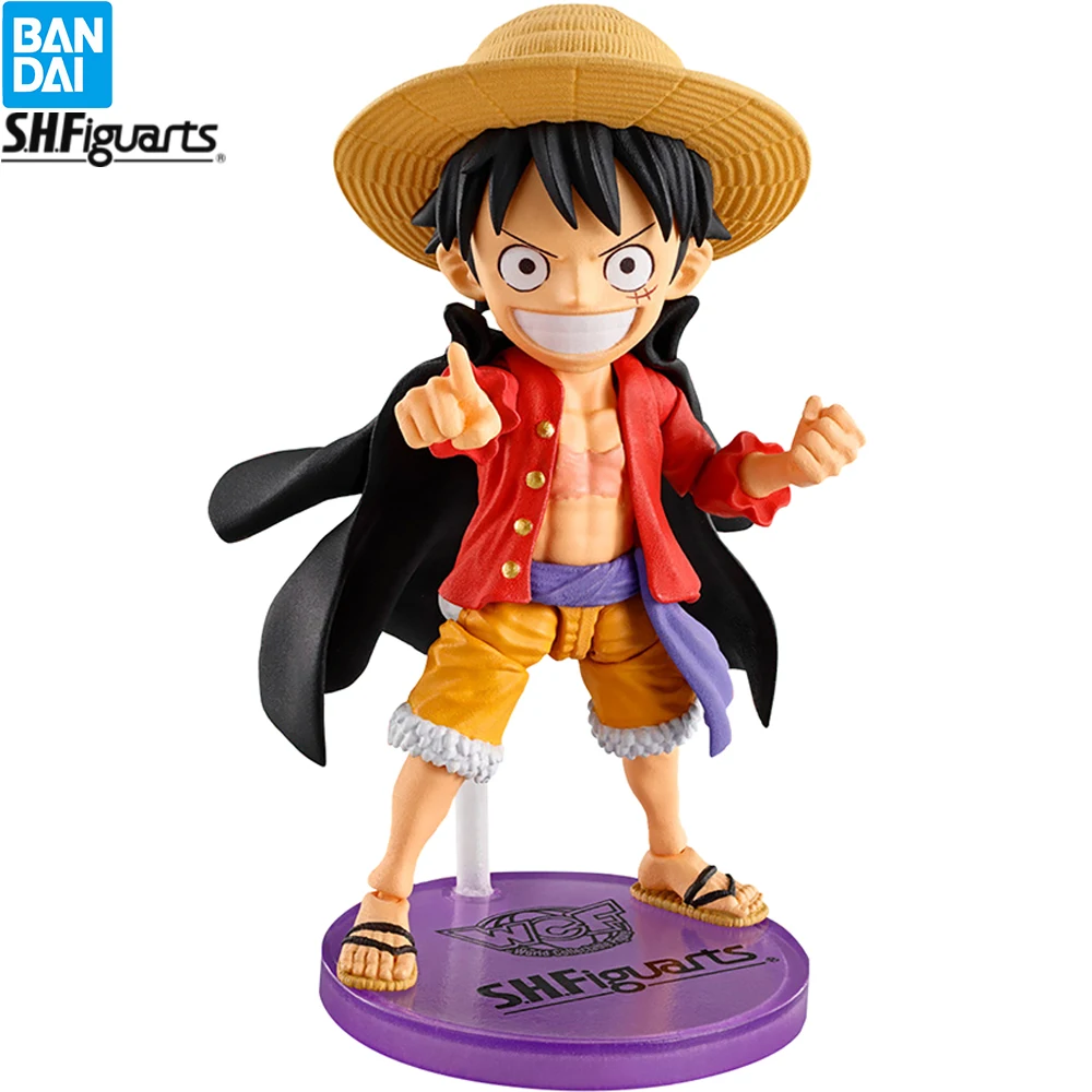 

BANDAI WCF And S.H.Figuart Monkey D. Luffy One Piece Original Collectible Action Doll Anime Figure Model Toy Gift