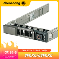 Original NEW 8FKXC 2.5'' Hard Disk Caddy Tray For Dell PowerEdge T440 T430 R730 R820 R920 R720 R7350 R410 SAS SATA HDD Bracket