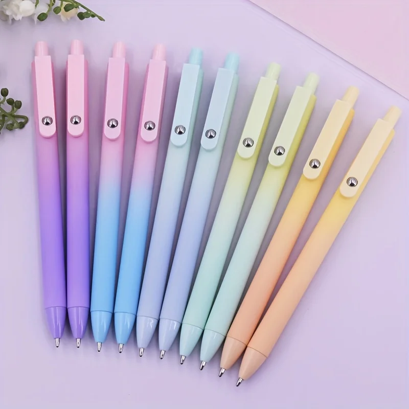 5 Stück Tinten-Kugelschreiber für Frauen, 0,5 mm Stiftspitze, niedliche Büro- und Schulbedarf, Geschenke für Frauen – Detail 5