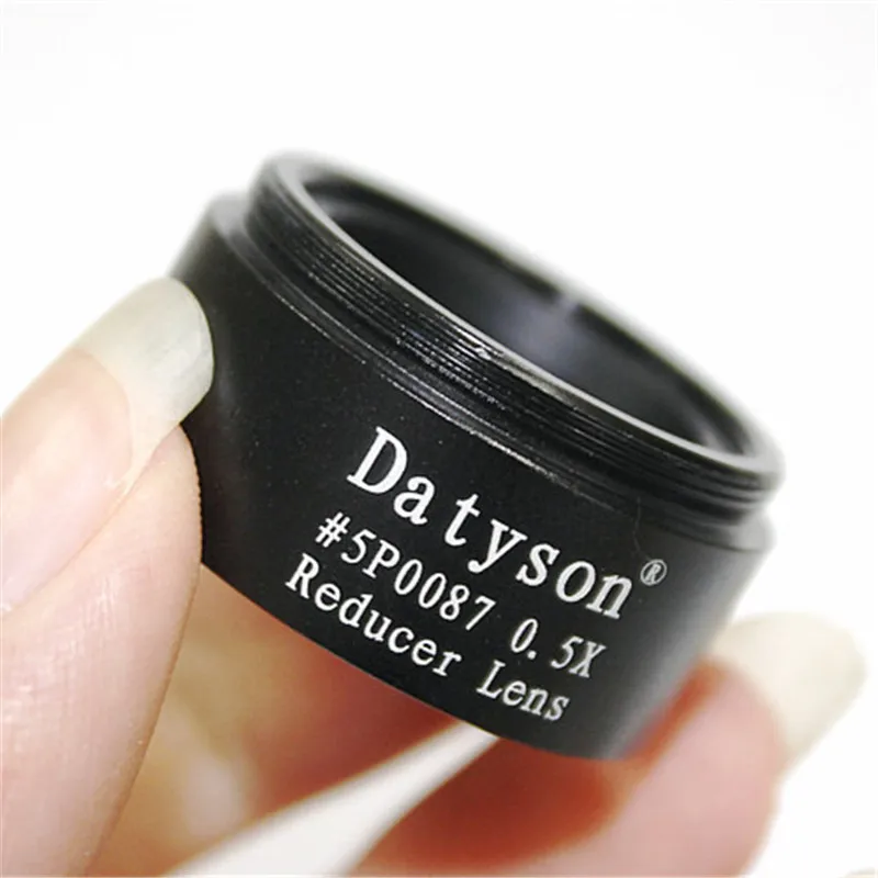 Datyson 0.5X Defocusing Doubling Mirror Reducer Lens Optical Glass 1.25 Inches Astronomical Telescope Accessories