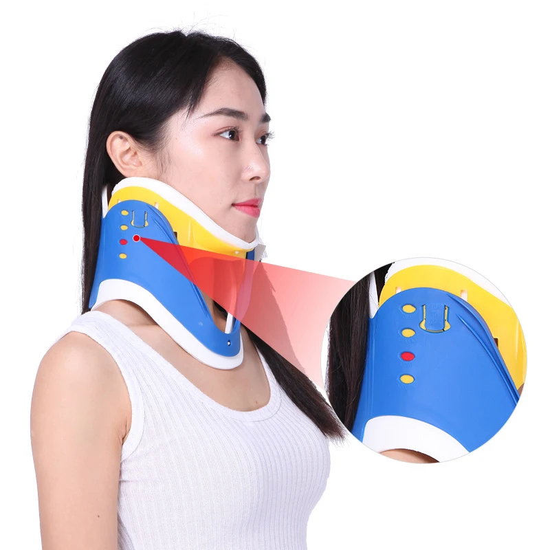 

4-in-1 Cervical Brace Cervical Traction Device Adjustable Cervical Spine Fixation Support Emergency Cervical Spine Splint