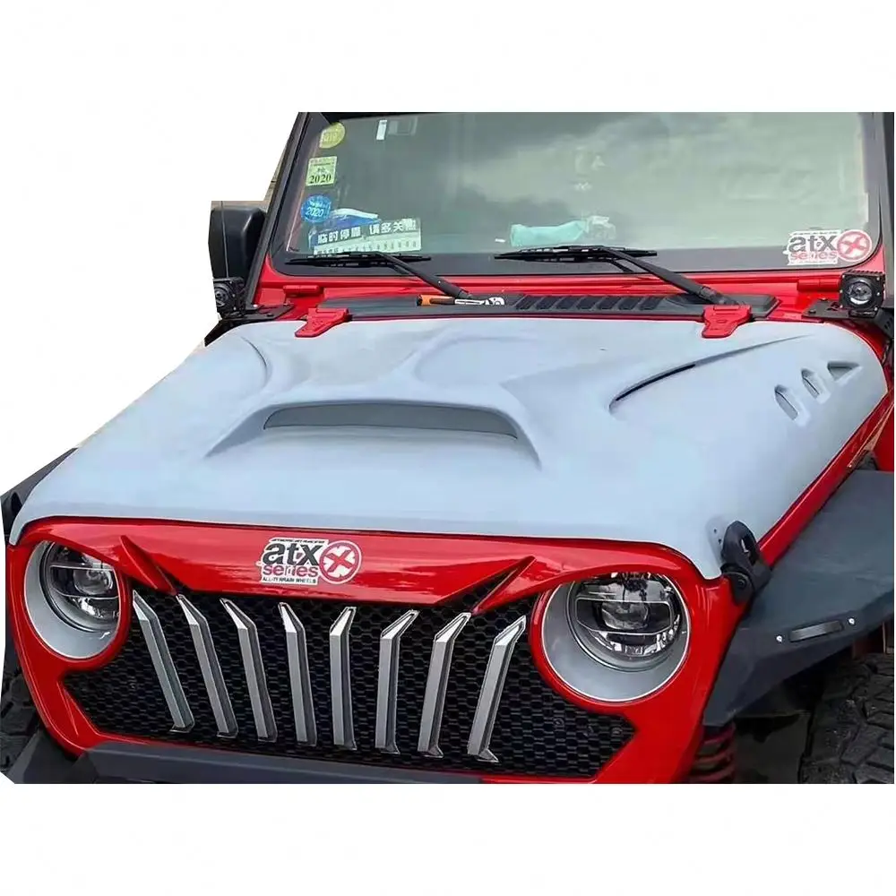 

Hot sales angry Hood Bonnet Car Offroad 4x4 Auto Accessories for jeep Gladiator JT