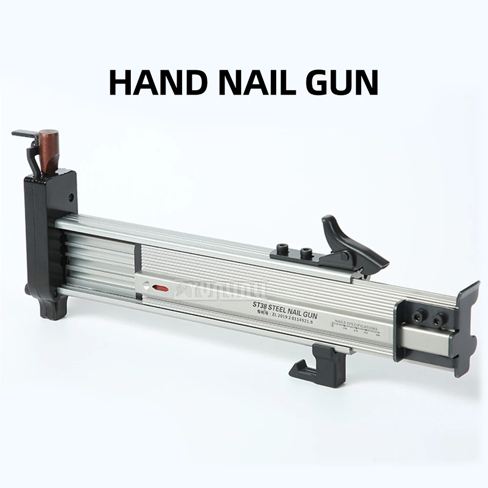 Nail gun manual steel row nail nail gun wire slot nail machine steel nail gun nail machine