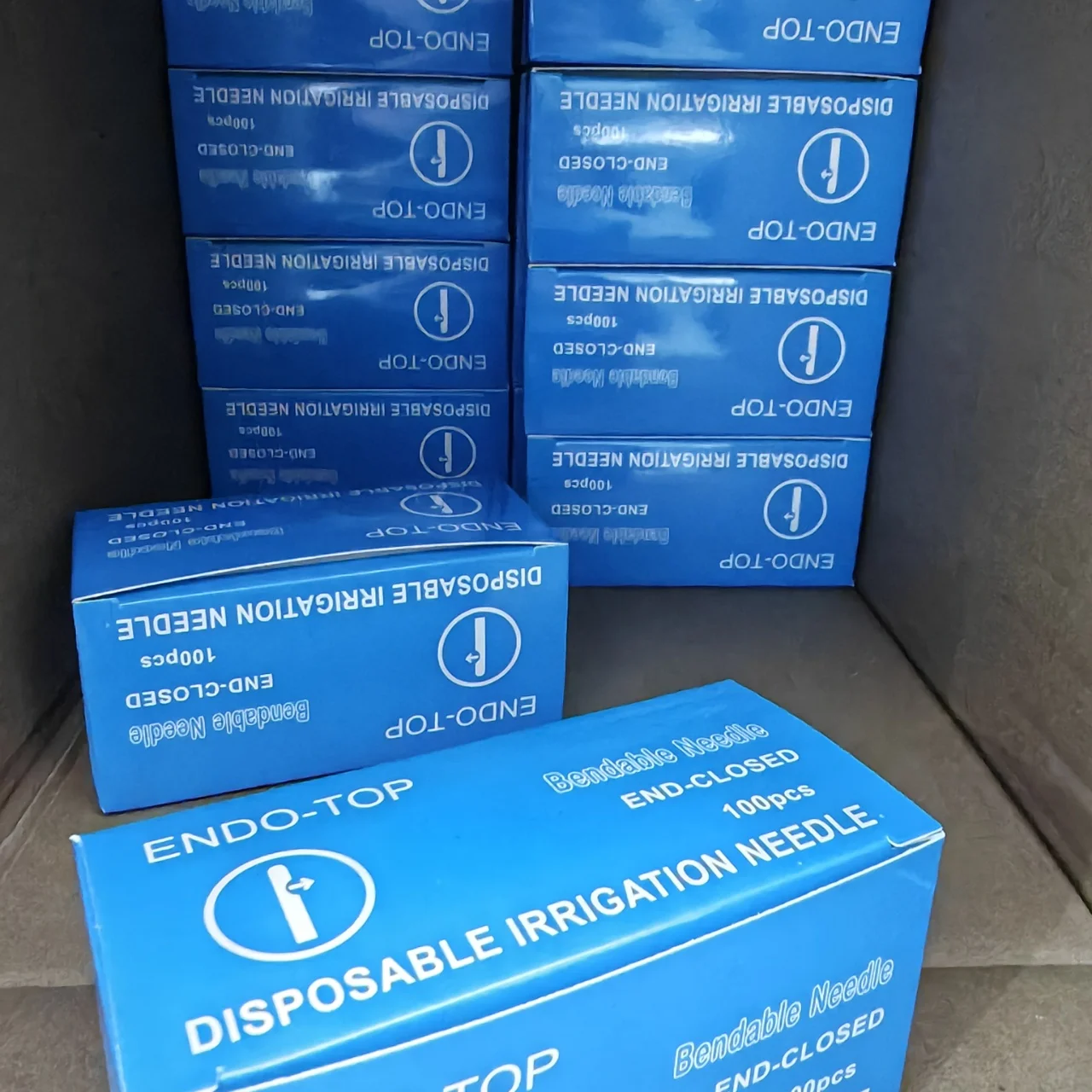 

HBC Dental 100Pcs/Box Endodontics Irrigator Tips Single Pack Irrigation Needles 25MM Disposable Root Canal Cleaning Dentistry