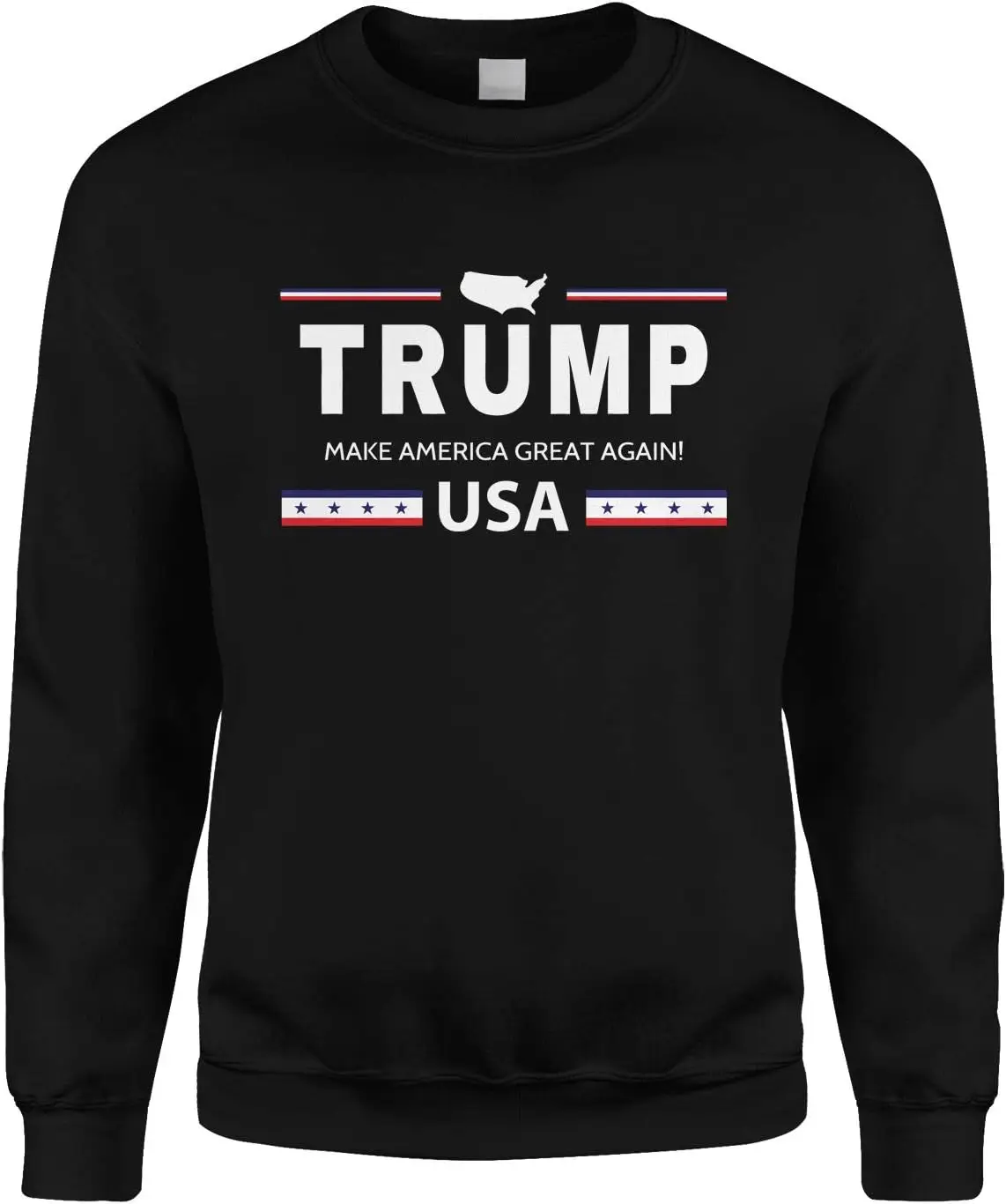 Cybertela Trump Make America Great Again USA MAGA Crewneck Sweatshirt