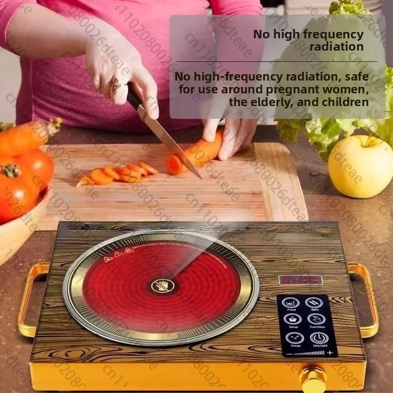 Smart High-Power Stir-Fry Electric Stove | Multi-Function Infrared Induction Cooktop for Home Use