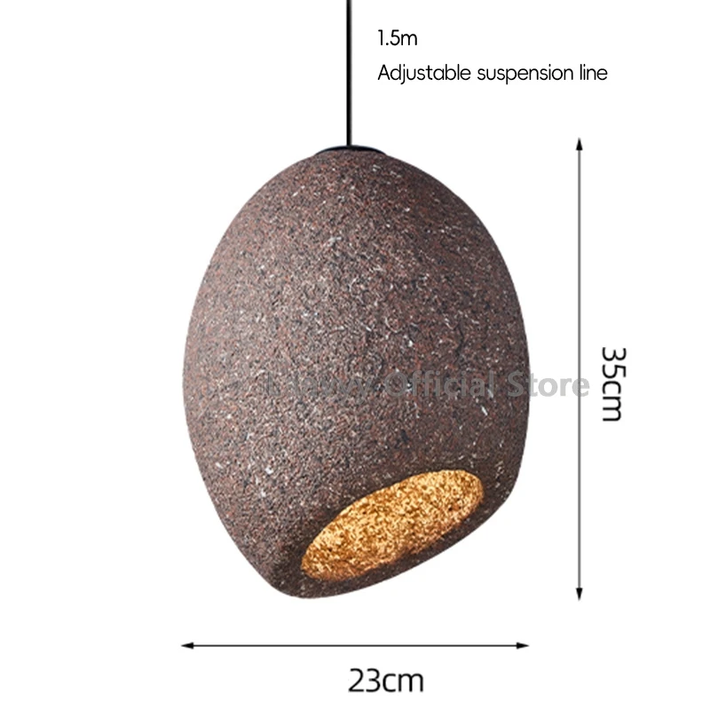 الحديثة الديكور الداخلي غرفة نوم الثريا متواضع وابي سابي نمط مصباح السقف غرفة الطعام سقف المنزل معلقة قلادة ضوء #6