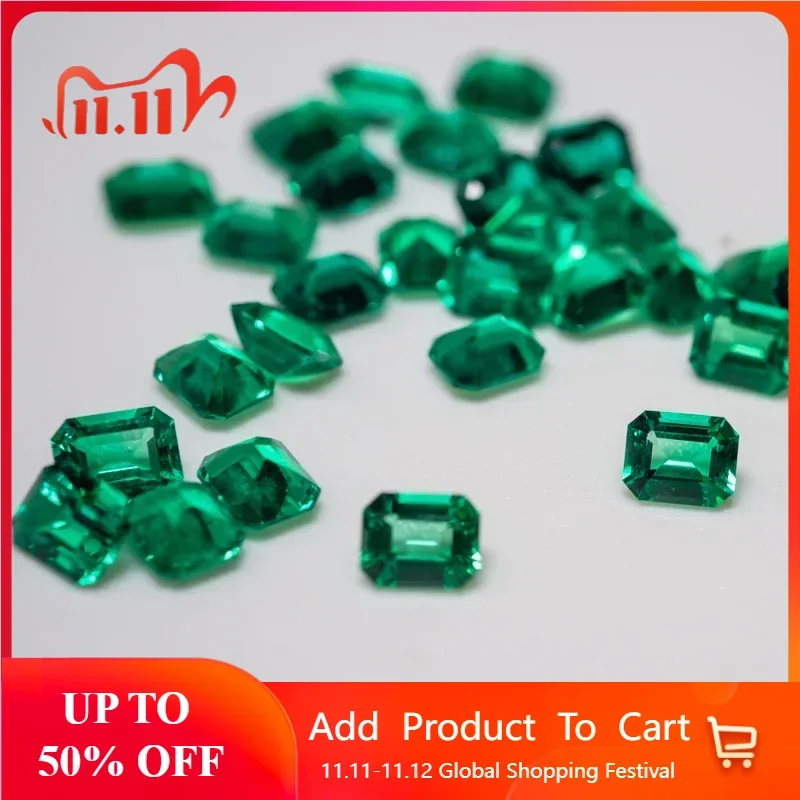 

Лабораторная изумрудная прямоугольная форма, гидротермальная Колумбия, размер 4x5 мм для изготовления ювелирных изделий своими руками, материалы на выбор, AGL Certifica