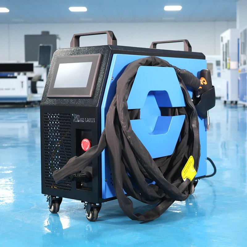 

Pulse Laser Cleaning Machine 200W Portable Metal Glass Stone Rust Stain Remover Air Cooling