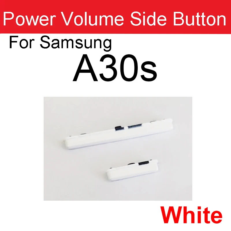 Power Volume Side Buttons For Samsung A10S A107F A20S A207F A30S A307F A50S A507F On Off Power Up Down Volume Side Keypads Parts