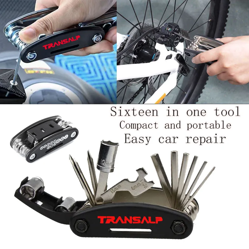 

Fit For HONDA TRANSALP 600 650 700 XL 750 XLV Transalp XL750 NEW Motorcycle Multifunction Tool Portable Repair Screwdriver Set
