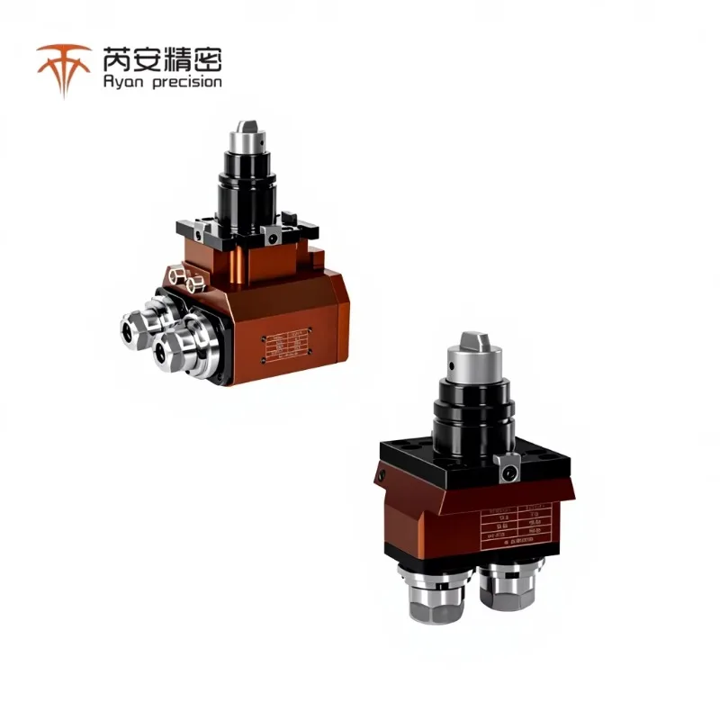 Double-Head BMT40-BMT75 Axial Power Tool Holder For Turning Tools With Bearing Core Components 1 Year Warranty