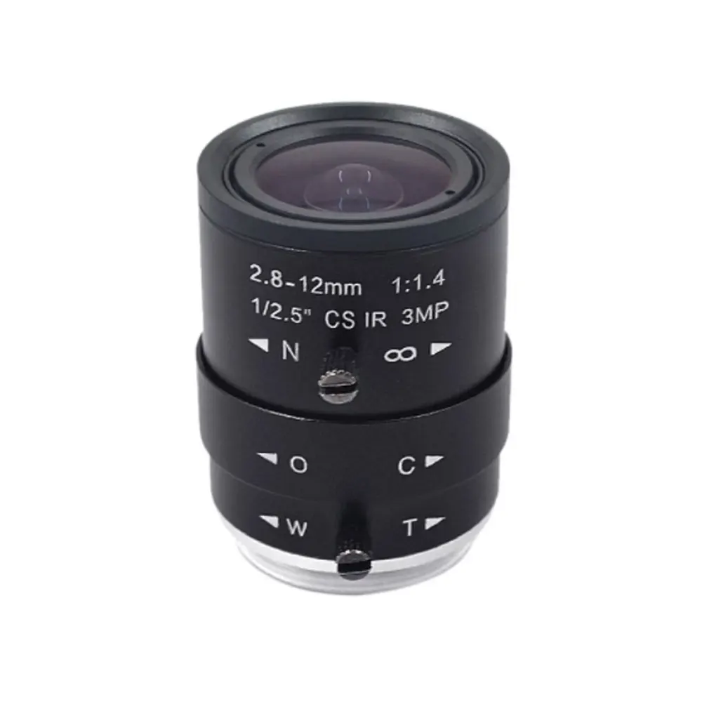 High Quality 5-50mm 6-60mm 2.8-12mm Megapixel Varifocal Lens Manual Zoom & Focus CS Mount CCTV Lens for CCTV Security Camera