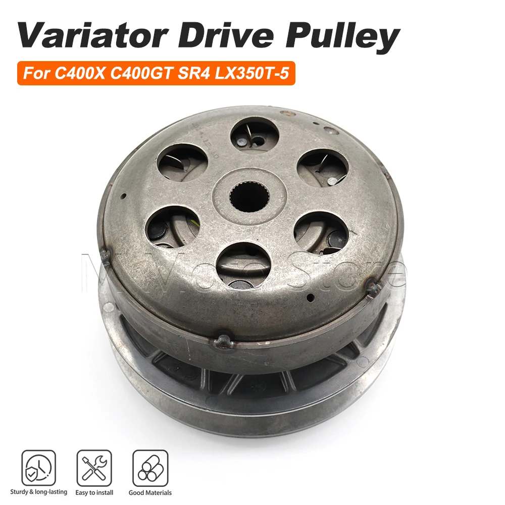 For Loncin Voge SR4 LX350T-5 Motorcycle Accessories Driven Variator Pulley Assembly Pulley Clutch Drive Plate Pulley