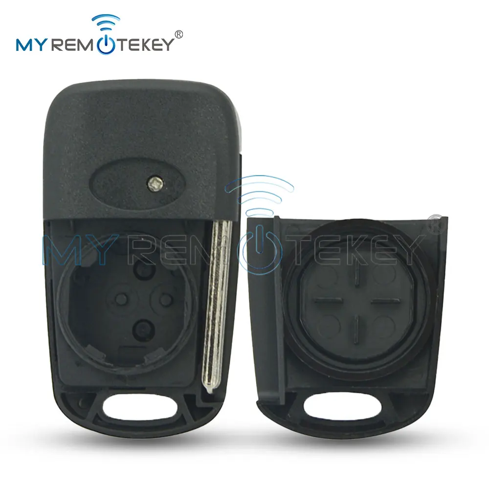 REMTEKEY غطاء مفتاح الوجه 2/3 زر لشركة هيونداي i20 i30 i35 iX20 iX35 Elantra 2008-2012