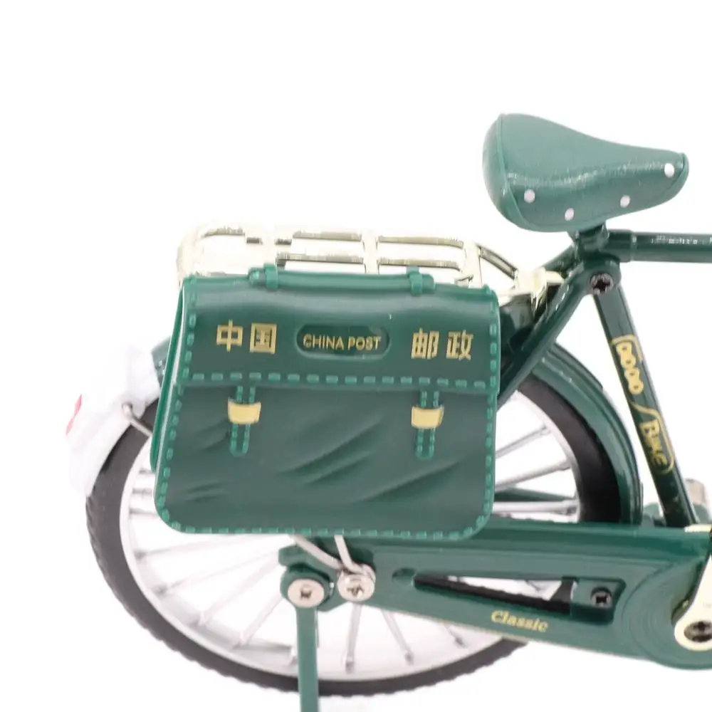 Adorno de bicicleta de aleación, estatuilla de ciclismo, simulación de bicicleta Retro, juguetes, modelo de bicicleta Vintage, modelo de bicicleta Retro