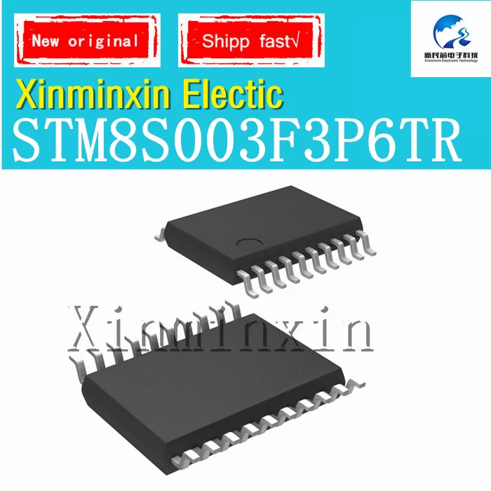 10PCS/LOT STM8S003F3P6TR 8S003F3P6 TSSOP20 IC Chip New  Original In Stock