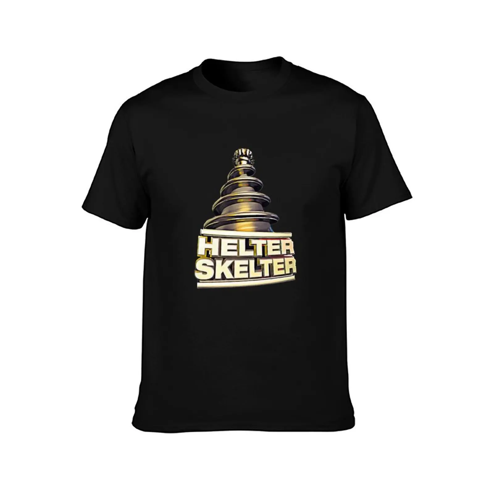 Helter Skelter Old Skool Raver Hardcore Techno DnB Masks T-Shirt t shirts for man cotton soft T-Shirt