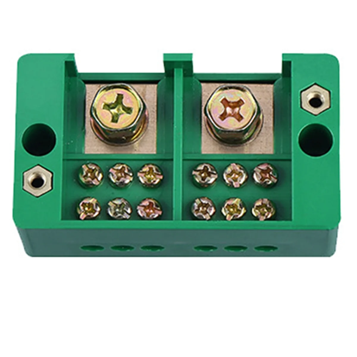 Supernew  Single Phase 2-in 6 Outgoing Terminal Box Household Distribution Box Junction Box Terminal Block 220 V(6 Out)