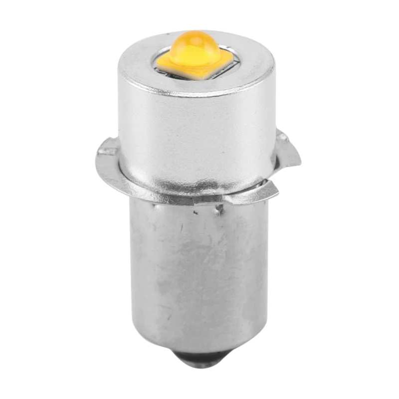 HOT! 2X Flashlight Bulb Metal LED Replacement Light Bulb Outdoor High Bright Hiking Camping Fishing 6-24V P13.5S