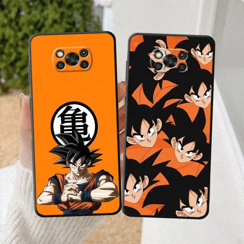 

Soft Cover Phone Case for Poco X3 NFC M3 M4 Pro F3 F7 C51 C61 X7 C71 C75 M5s M7 C40 C50 X4 Pro X5 Dragons Balls