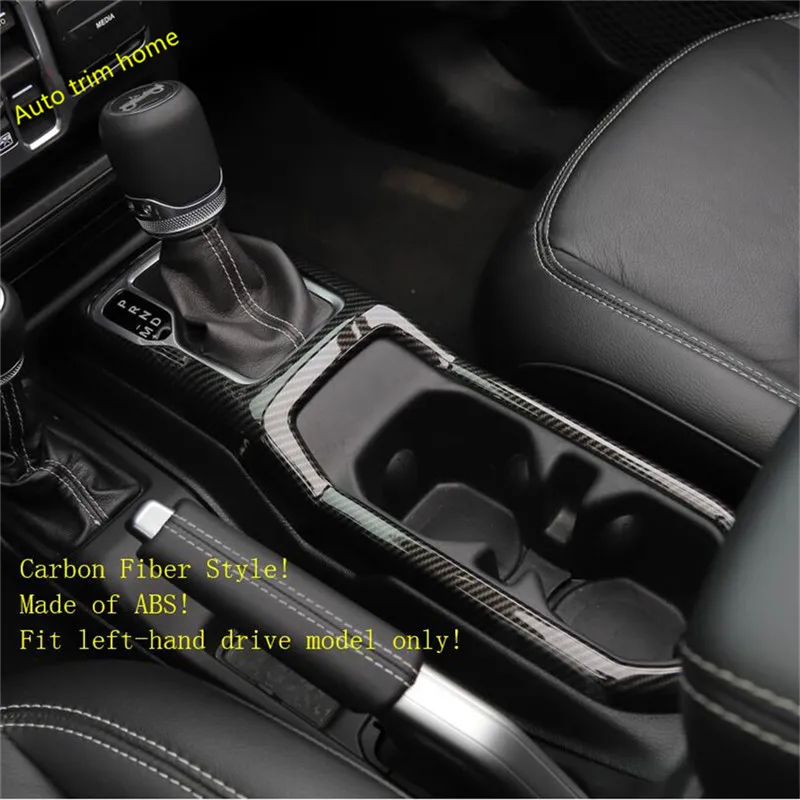 

Middle Gear Box Shift Decoration Panel Cover Trim Fit For Jeep Wrangler JL 2018 - 2022 Car Accessories