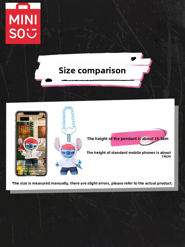 ตุ๊กตาสติทช์ MINISO แบบสุ่มลาย ของเล่น PVC คุณภาพสูง ดีไซน์สุ่ม ฟิกเกอร์จิ๋ว ของสะสมที่ต้องมีสำหรับแฟนๆ อนิเมะ รุ่นลิมิเต็ดอิดิชั่นใหม่