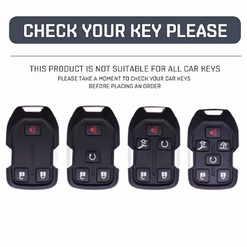 New Metal Car Remote Key Case Cover Shell for CHEVROLET Silverado GMC Sierra 1500 2500HD 3500HD Terrain Acadia 2020 2021 2022