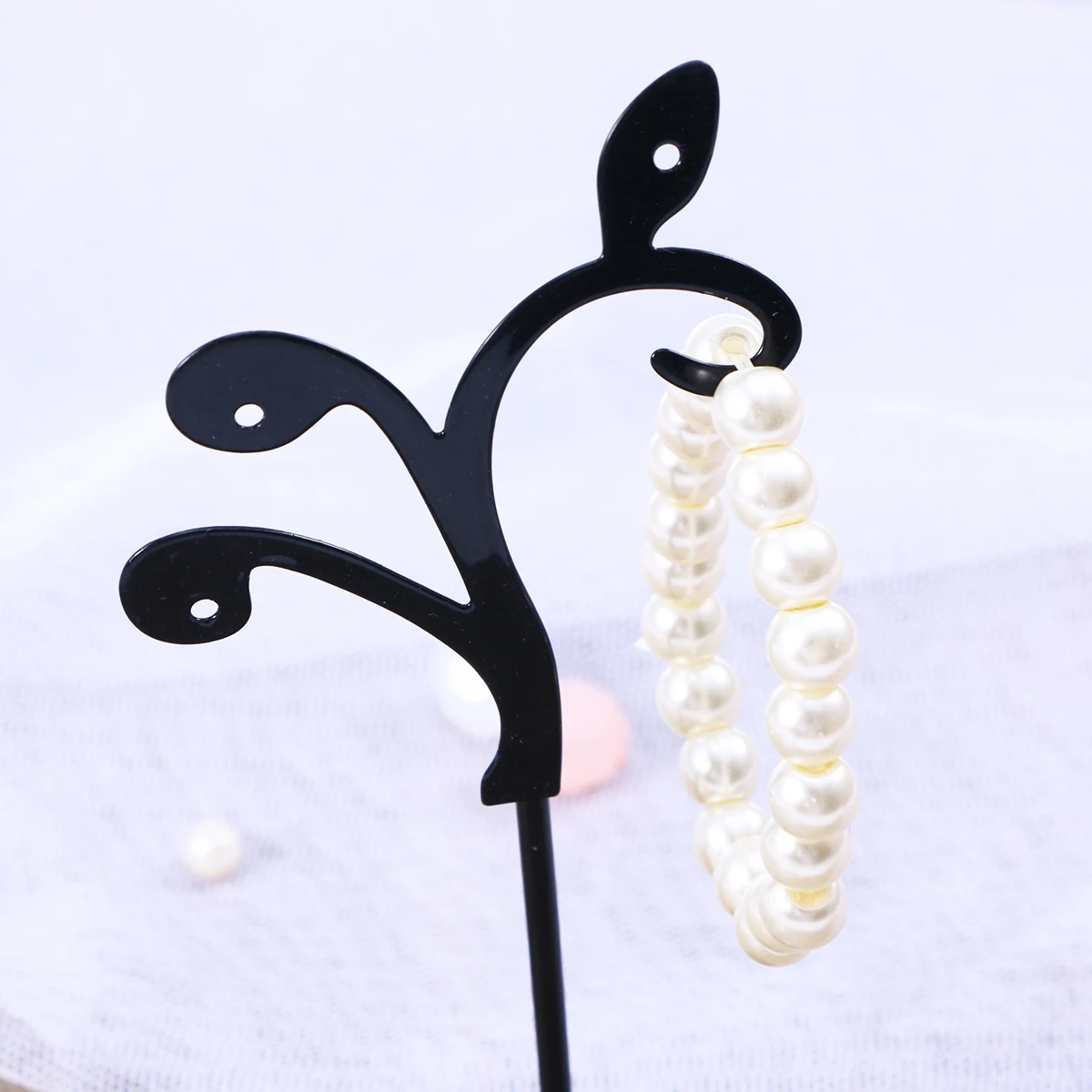 

6 Pcs Earring Jewelry Stand Earrings Rack Holders Organizers Necklace Storage Display Accessories