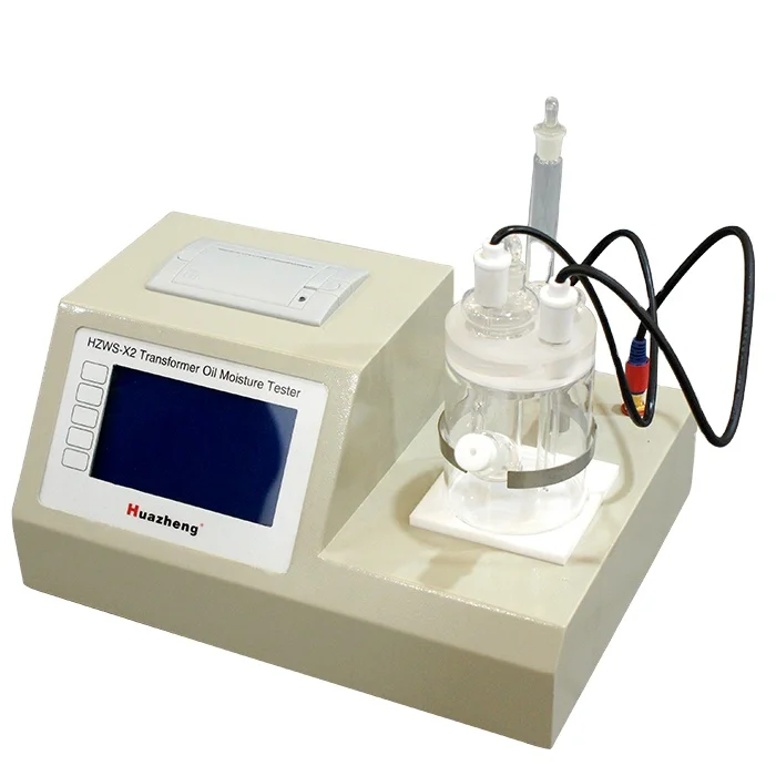 Automatic Trace Moisture Meter Dielectric Oil Analysis Kit Karl Fischer Water Content Determination Apparatus