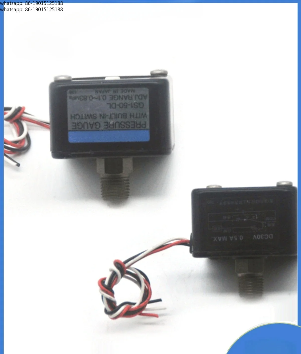 Quick delivery of spot goods! Small pressure gauge GS1-50-DLGV-40-100 to 0KPa with complete specifications