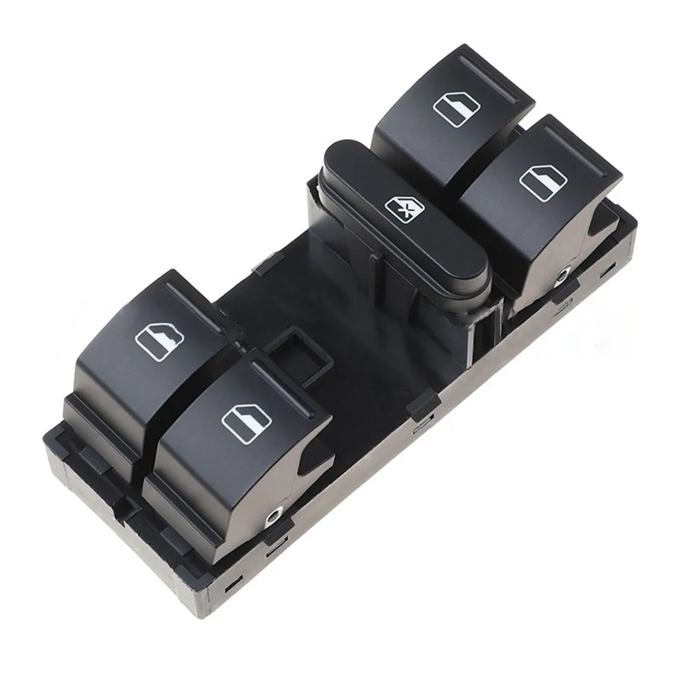 Duurzaam Voor SKODA Fabia Octavia Super B Voor Yeti DRIVER Schakelaar Ruitbediening Knop 1Z0959858B 1Z0 959 858B 1ZD959856