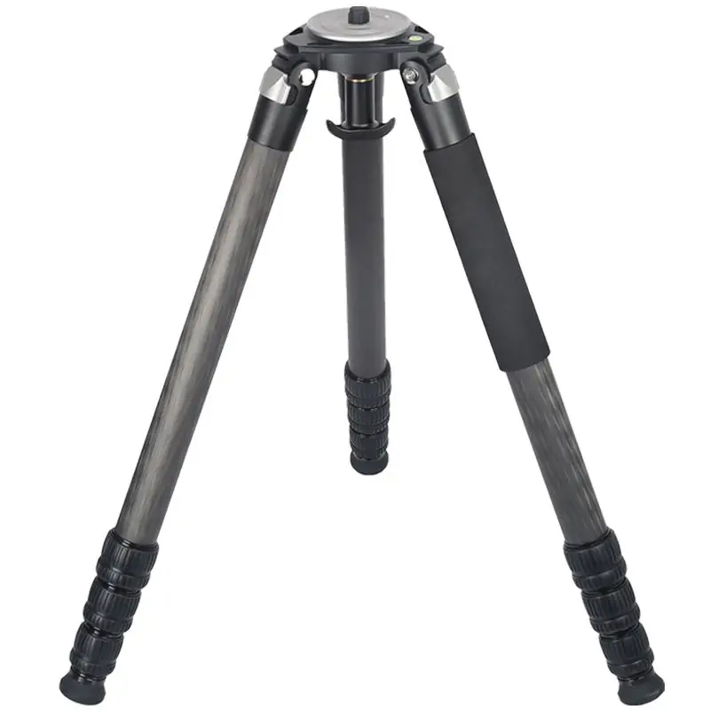 OBO  Extendable Tripod Stand Lightweight Carbon Fiber DSLR Video Camera Tripod Waterproof Shockproof Twist Lock Bubble