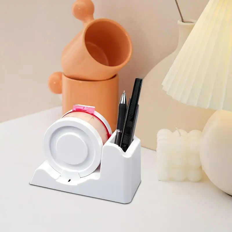 حامل شريط للمكتب، قاعدة لاصقة مقاومة للعبث، ملصقات شديدة التحمل ومضادة للانزلاق، قاعدة لوازم مكتبية متعددة الأغراض للمنزل