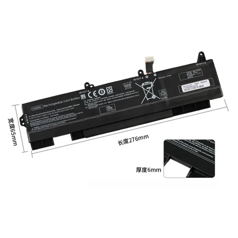 CC03XL High Quality Laptop Battery 4400mAh 4610mAh for HP EliteBook 850 G7,850 G8,855 G7,855 G8,ZBook Firefly 15 G7,15 G8 Series
