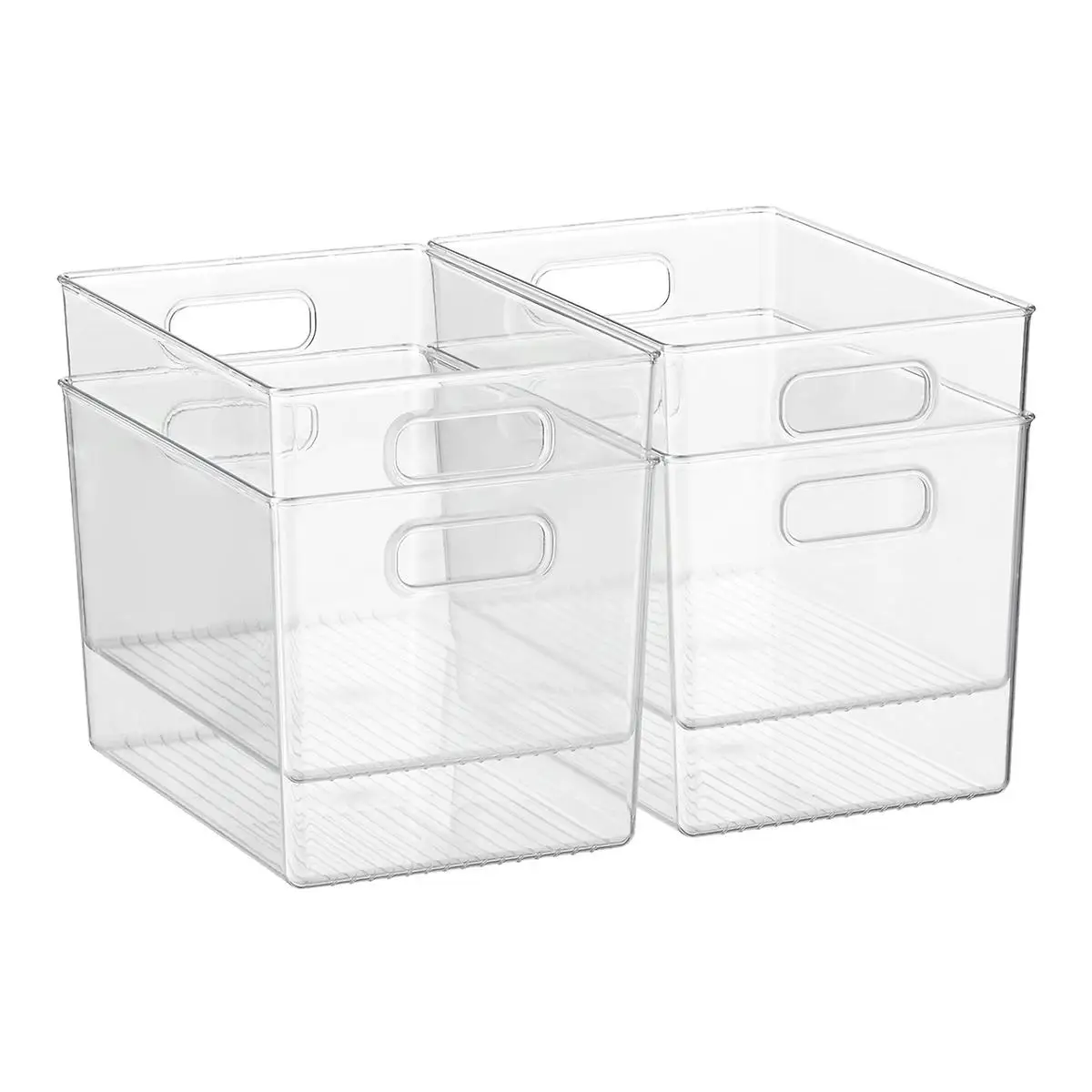 

iDesign Linus Kitchen Bin Case of 4 organizer box