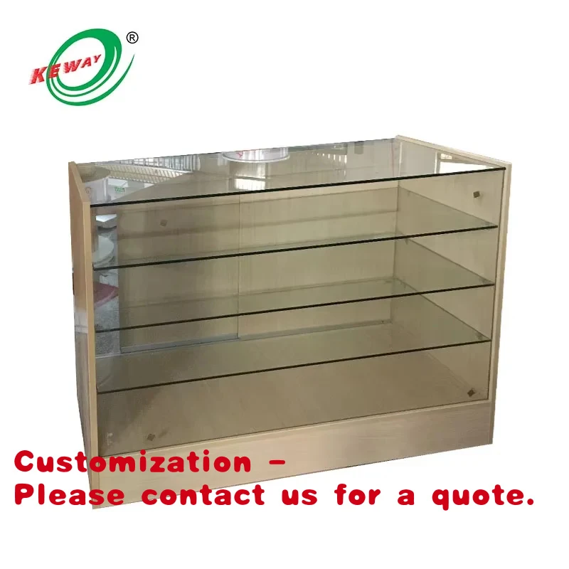 

Горячая распродажа: 60-дюймовая витрина-прилавок из МДФ со стеклянными раздвижными дверями для магазина табачных изделий