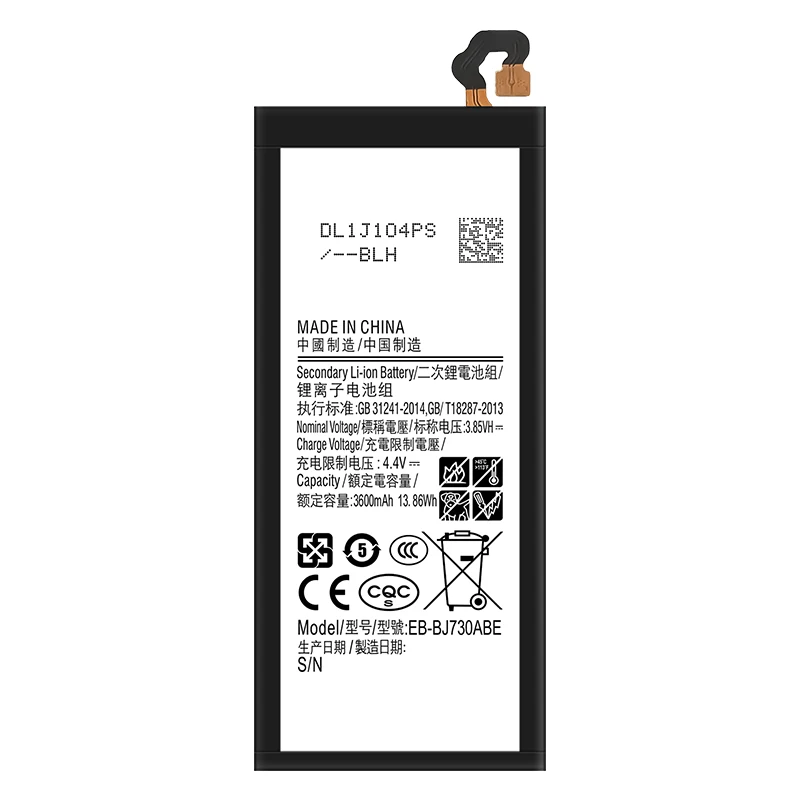 Brand New EB-BJ730ABE 3600mAh Battery For Samsung Galaxy J7 Pro 2017 SM-J730 SM-J730FM J730F/G J730DS J730GM J730K view 2