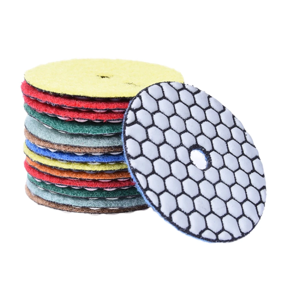 Imagem -05 - Gtx-wet And Dry Polishing Pad Diamante Mármore Granito Pedra Remodelação Polegada