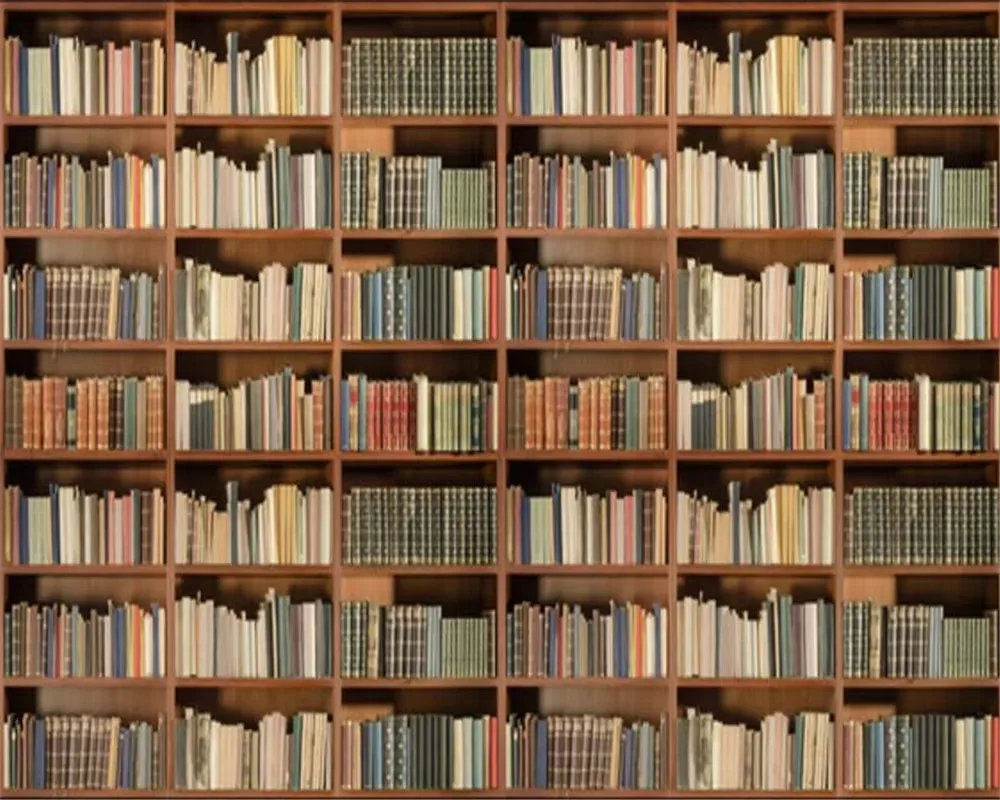 

Обои по индивидуальному заказу в европейском стиле, фото 3d библиотека, гостиная, спальня, книжная полка, кабинет, фон, фотообои, фрески