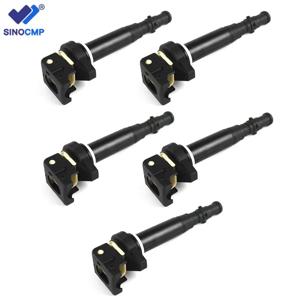 12137841556  5pcs Ignition Coils Replacemnt for 2006-2010 BMW M5 M6 5 Series 5.0L V10 E60 E63 E64