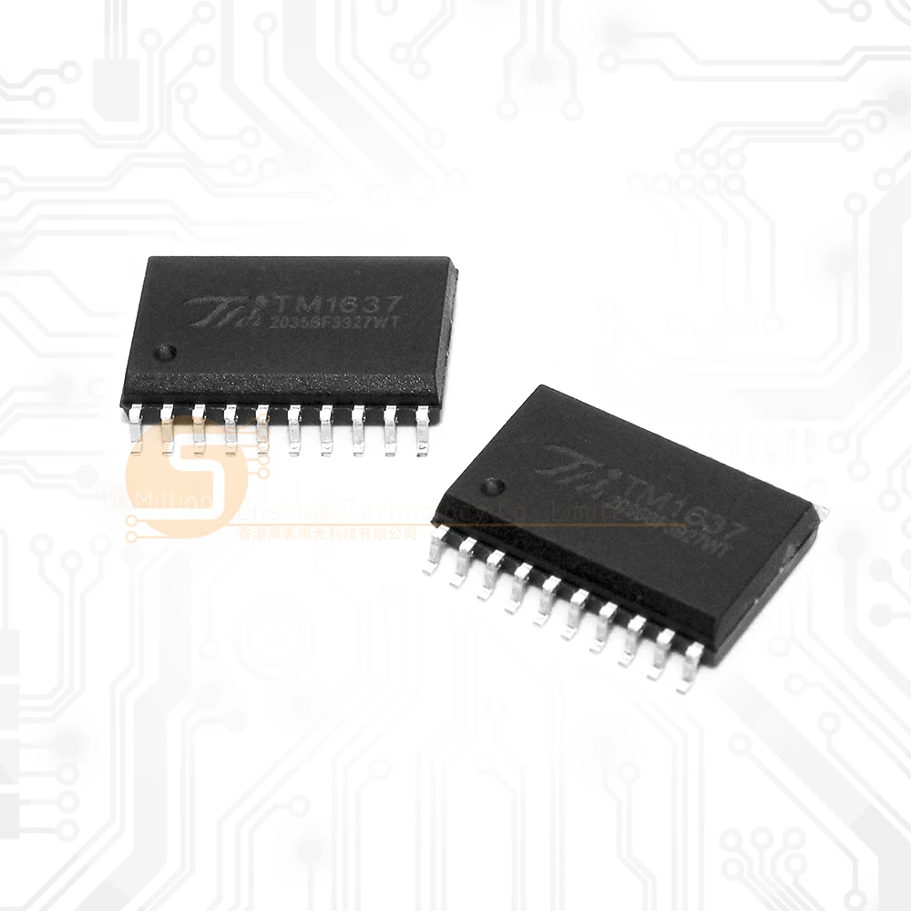10pcs TM1637 SOP-20 1637 SOP SOP20 SMD integrated circuit IC LED Digital Tube Driver Chip