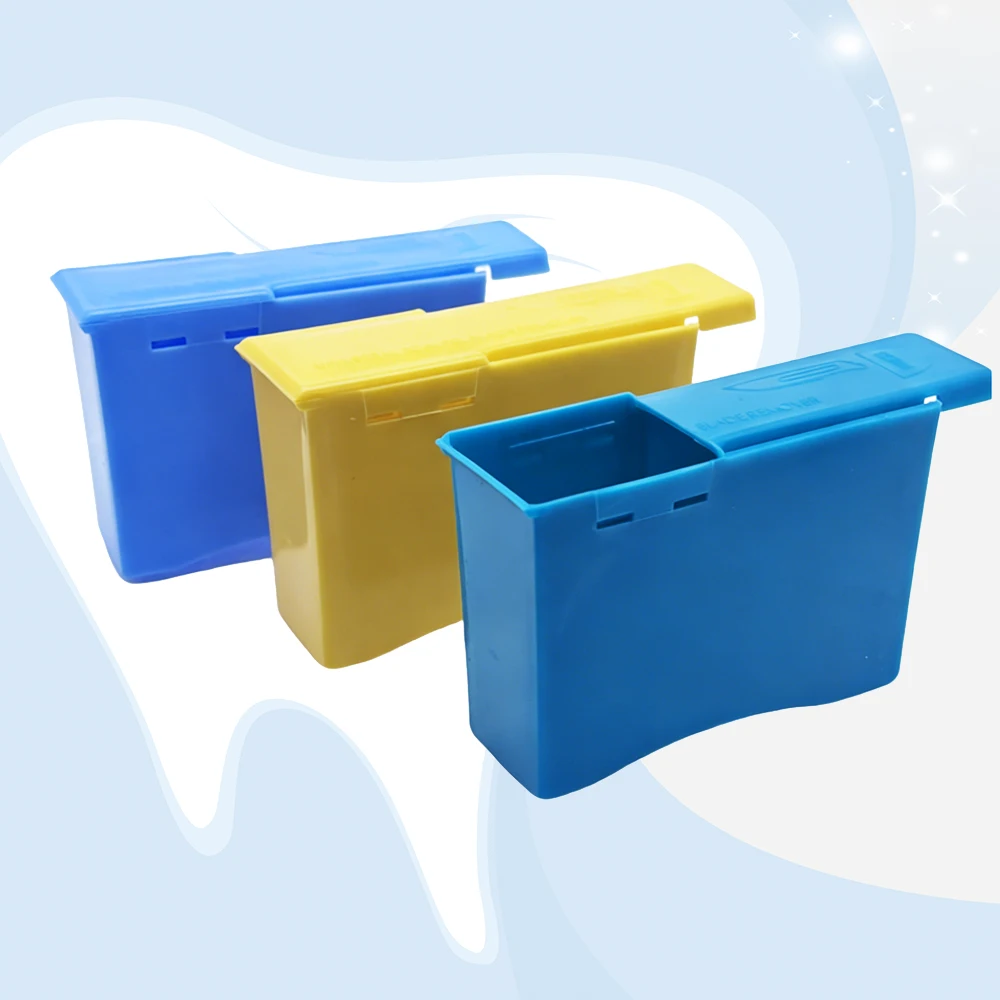 

Sharps Container for Surgical Blades Dental Tools Puncture Resistant Medical Waste Disposal Box