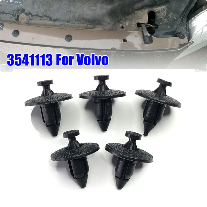 Clips de sujeción embellecedores de parachoques delantero 3541113 para Volvo 940 960 C30 C70 S40 S60 S60L S80 S90 V50 V60 V70 V90 XC40 XC60 XC70 XC90